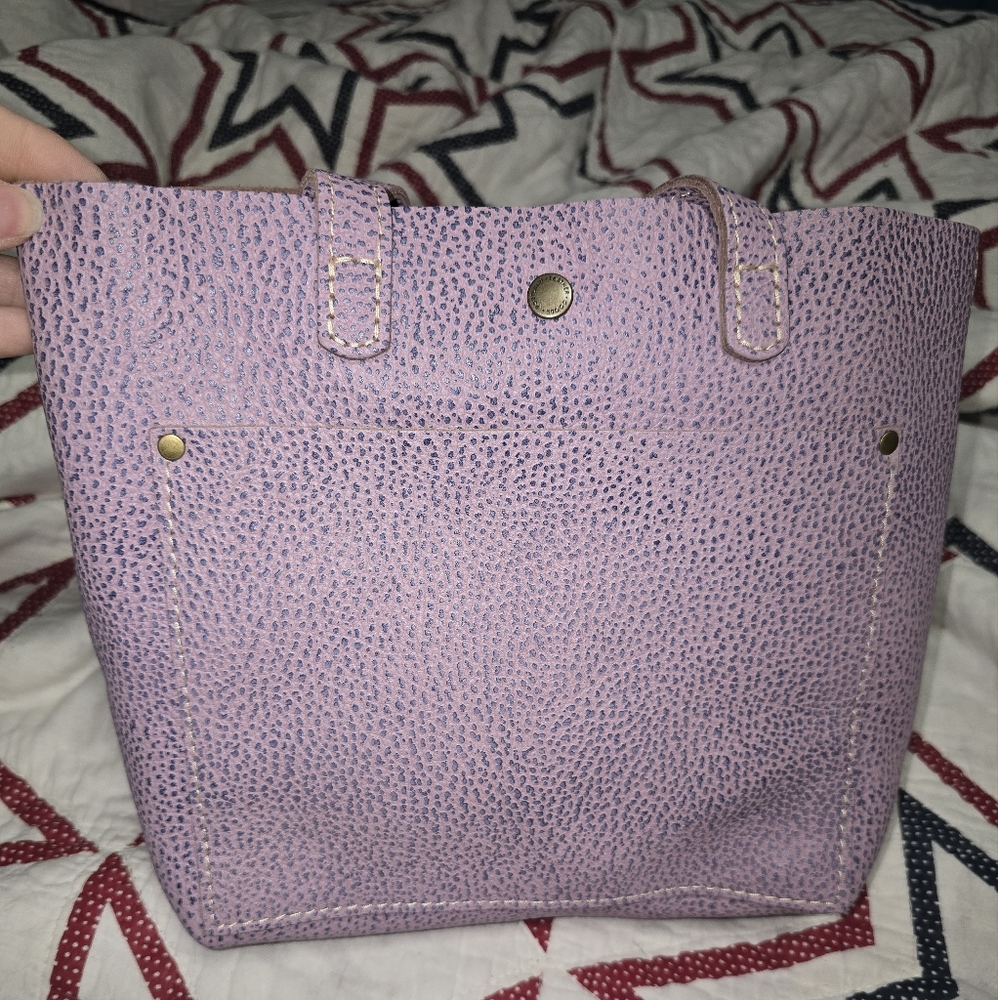 Portland Leather Lilac Crossbody Bag